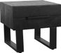 LABEL51 Santos Salontafel - Zwart - Hout - 50 cm