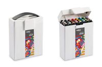 Carioca Plus Sketch Marker, harde doos met dubbele punt, verschillende kleuren, 32 stuks