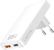 LogiLink PA0368 oplader voor mobiele apparatuur Universeel Wit AC Snel opladen Binnen 65 W
