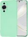 Techsuit Hoesje geschikt voor Huawei nova 12s - Soft Flex Silicone Back Cover - Mint Green