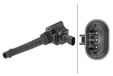 HELLA 5DA 358 168-541 Bobine - 12V - 3-polige stekker - Geschroefd