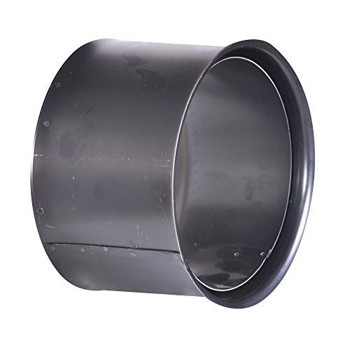FIREFIX Dubbelwand voor haarden en haarden, diameter 2 mm