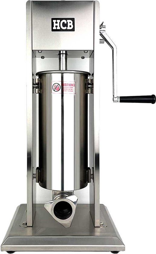 HCB® Professionele Worstvuller - 5 Liter - RVS - 1145