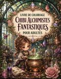 Livre de Coloriage Chibi Alchimistes Fantastiques pour Adultes