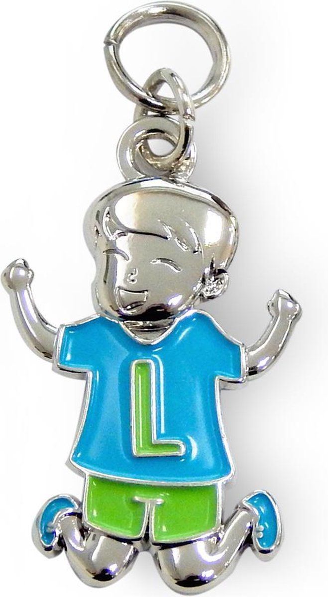 Charms for you Bedeltje - L - Jongen - 8714436083446
