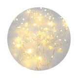 VoltShine Led-lichtsnoer, 9,9 m, IP20, zilverkleurig, ideaal voor binnen- en evenementen.