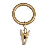 Kenney Clip ringen voor gordijnroeden met een diameter van 1 tot 1 1/4 inch, goud, 14 stuks