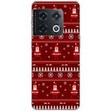 1001 coques OnePlus Bedrukt siliconen hoesje compatibel met OnePlus 10 Pro 5G pull de noel santa