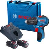 Bosch Professional 12V ACCU-boorschroevendraaier, 2x 2.0 Ah Li-Ion accu, lader