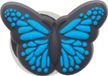 Crocs Blue Butterfly Jibbitz Charm Multi