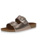Caprice Dames Slipper 9-27403-44 341 G-breedte Bruin Maat 37 EU