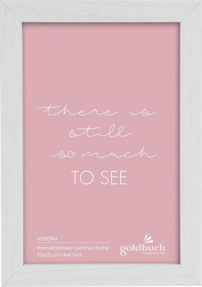 Goldbuch Verona Fotolijst - Wit - 10x15 cm