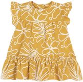 Chicco Jurk, Katoen, Lange mouw, Kuithoogte, Geel, Maat S (36)