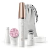 Braun FaceSpa Pro 912 Gezichtsepilator - Wit/Brons - Nat & Droog