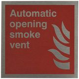 Automatische opening rookkanaal