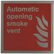 Automatische opening rookkanaal