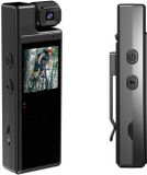 DrPhone ActionCore – Draagbare Full HD Action Camera met Infrarood Nachtzicht - Bewegingsdetectie - 180° Draaibare Lens - Full HD 1080P video-opnames - WiFi-functie - Krachtige 1200mAh batterij - Ondersteuning Voor Micro-SD Tot 128GB - Zwart