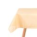 Tafelkleed Kinvara Tafelkleed van polyester, 140 x 180 cm, beige
