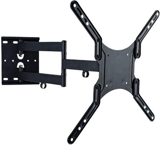 Techly ICA-PLB 136M - TV-bevestiging - 23 - 55 inch - Draai- en kantelbaar - Zwart