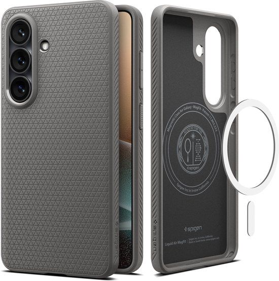 Spigen Liquid Air MagFit Case for Samsung Galaxy S26 Plus - Grey