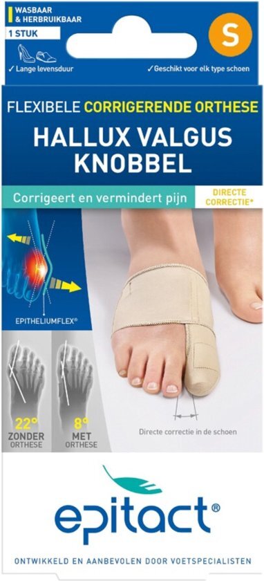 Epitact Hallux Valgus Corrigerende Orthese Maat 36-38