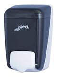 Jofel AC84000 Zeepdispenser, navulbaar, houtskoolkleur, 0,4 l