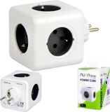 LED-Line AURA CUBE stekkerdoos met 5 stopcontacten, 16A, 230V