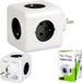 LED-Line AURA CUBE stekkerdoos met 5 stopcontacten, 16A, 230V