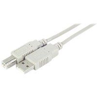 Komelec Micro Megamobile Printerkabel USB 2.0 Type A (M) - Type B (M) 2 Meter