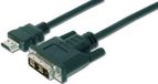 Digitus ASSMANN Electronic HDMI naar DVI kabel - 2 m - Zwart