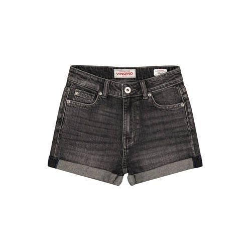 Vingino regular waist short grey denim