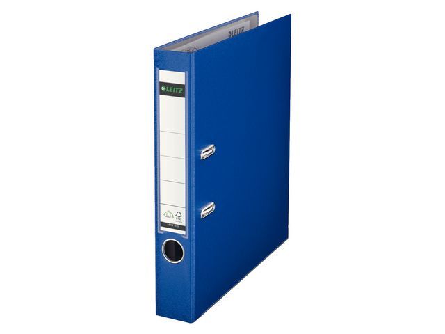 Leitz 180° Ordner A4 50 mm Karton met Plastic Blauw