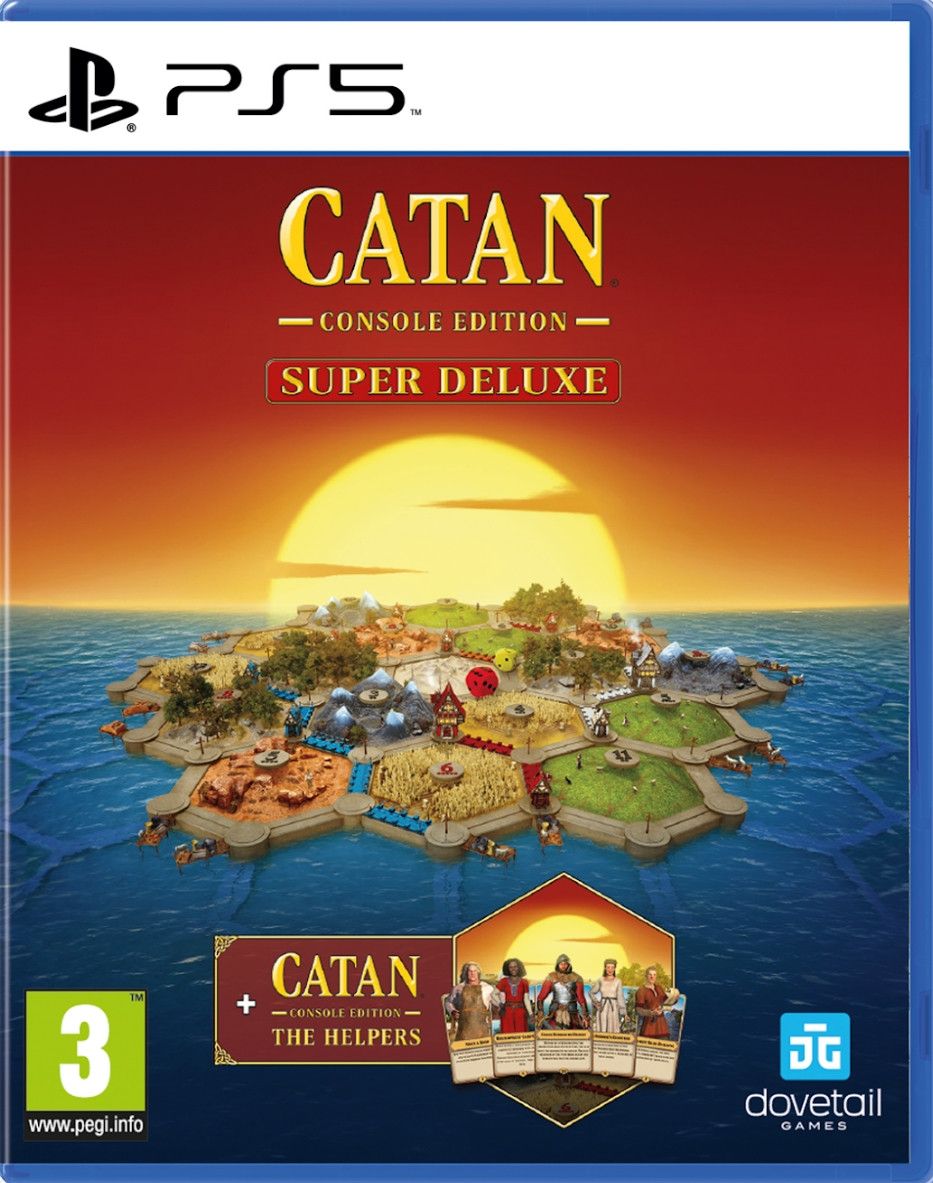Meridiem Games Catan Console Edition Super Deluxe - 5055957704308