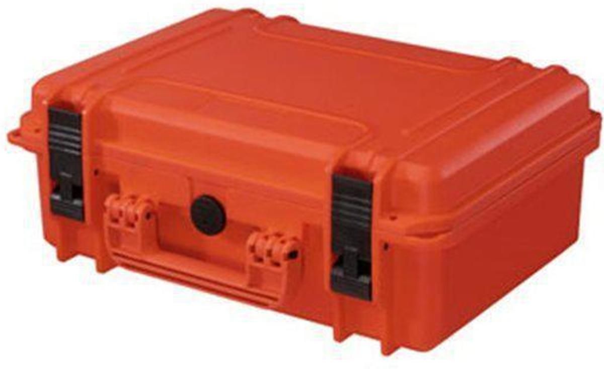 430 koffer oranje incl. verdelerset