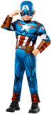Rubie's Kostuum Marvel - Captain America Jongens Blauw Maat 104
