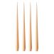 ester & erik Bougie ester & erik Lot de 4 mat Melon sorbet 19,32 cm