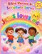 Jesus Loves Me: My First Bible Verses Coloring Book for Toddlers Ages 3-5