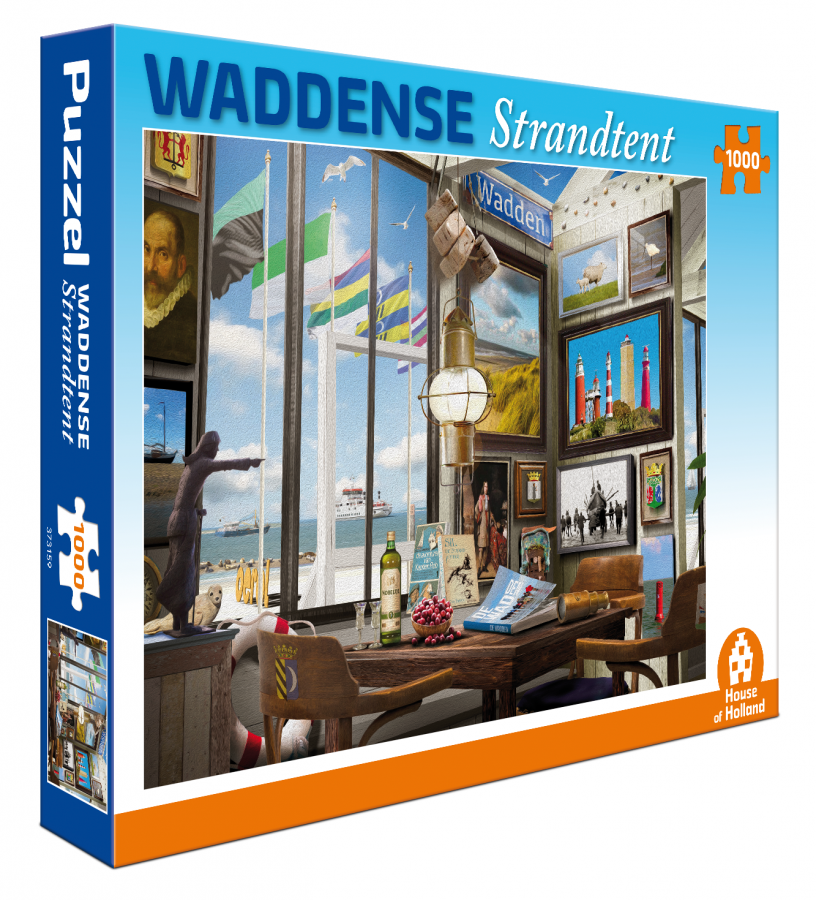 House of Holland Waddense Strandtent Puzzel (1000 stukjes)