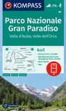 Kompass Kompass WK86 Gran Paradiso wandelkaart schaal 1:50.000 Italië