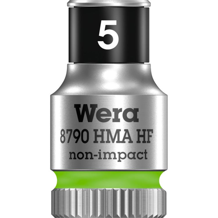 Wera 8790 HMA HF Cyclop-dopsleutelinzetstuk - 5,0 mm - 1/4 inch