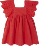Vertbaudet Robe - bébé - corail - coton