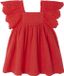 Vertbaudet Robe - bébé - corail - coton