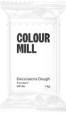 Colour Mill Decorators Dough - Wit - 1 kg - Fondant