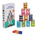 Relaxdays blikgooien spel, monsters, 10 blikken & 3 werpzakjes, oud hollands, voor kinderverjaardag & familiedag, buiten