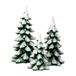 Department 56 Accessoires voor Dorpen Winter Dennen Accessoire Beeldje, Groen
