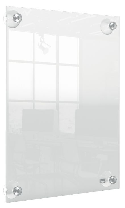 Nobo Premium Plus A4 Acrylic Poster Frame - Portable - Transparent