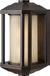 Hinkley LED Wand Buitenlamp Castelle | 1X E27 Max 60W | IP44 | Dimbaar | Bronze