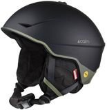 Cairn Casque de ski Rise MIPS® Noir mat kaki - Taille 54/56