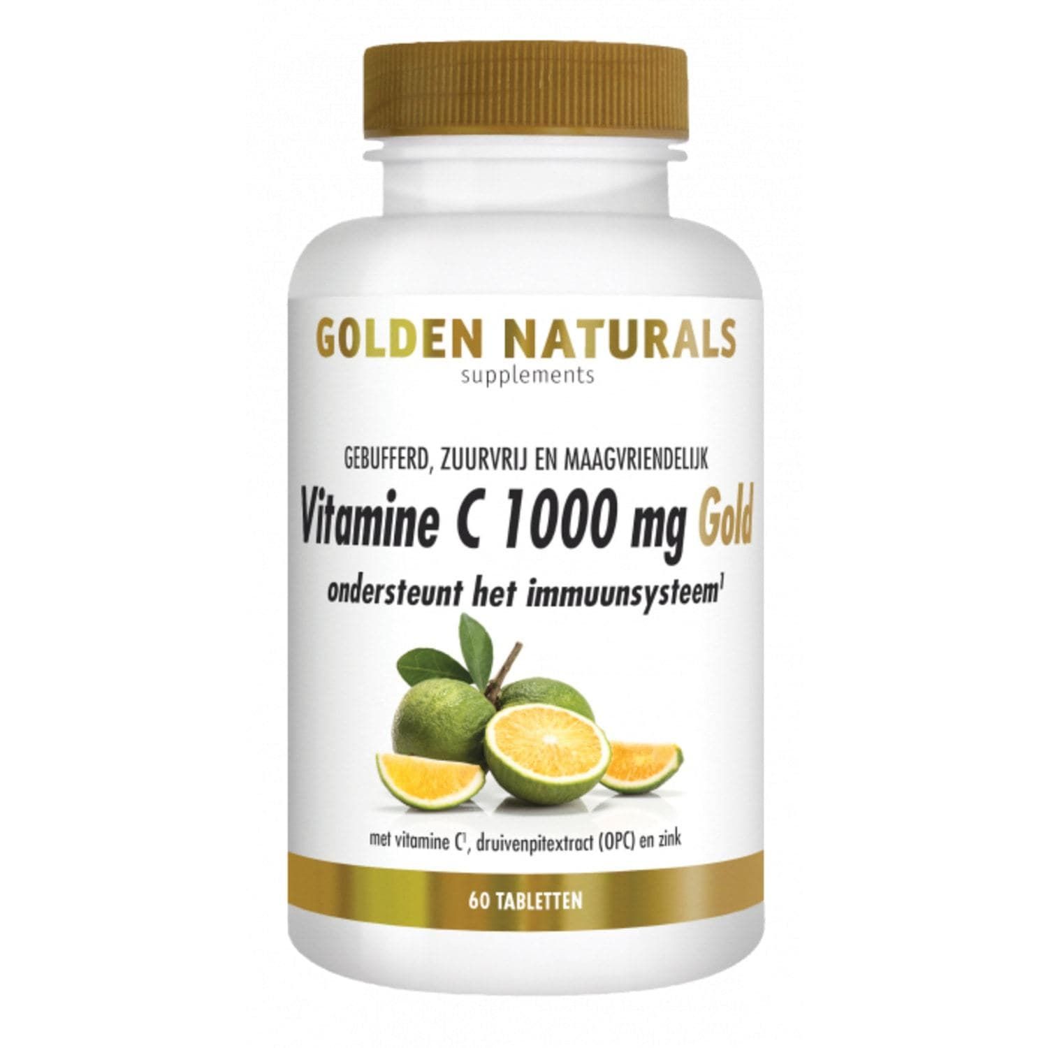 Golden Naturals Vitamine C 1000 mg Gold - 8718164643446