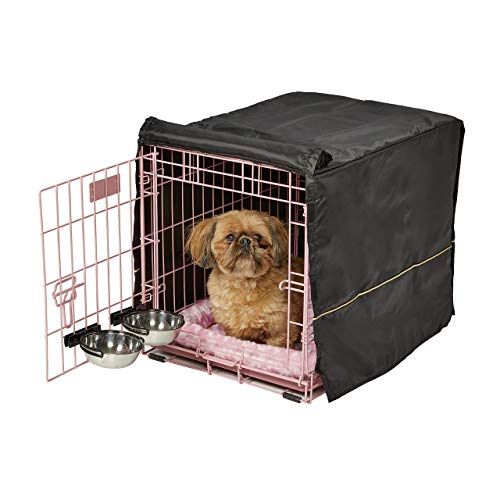 MidWest Homes for Pets iCrate Kit - 58.4cm (22 inch) - Dog Crate, Bed, Bowls & Cover